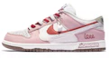 Buy 【定制球鞋】Nike Dunk Low 低幫 板鞋 女款 白粉灰
