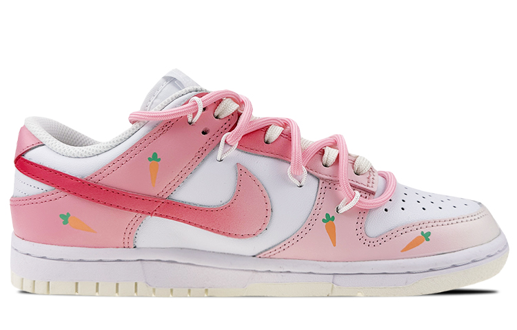 Order (W) ナイキ ダンク ロー "白桃グラデ兎人参" (Nike Danku Rō "Shiro Momo Gurare Usagi Ninjin") DD1503-121(Team47-女款粉兔萝卜)