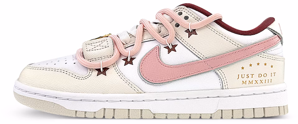 (W) ナイキ ダンク LOW 白ピンク Rebel Love (カスタム) DV1160-100(Team40-女款放肆爱白粉) Buy (W) ナイキ ダンク LOW 白ピンク Rebel Love (カスタム) DV1160-100(Team40-女款放肆爱白粉)