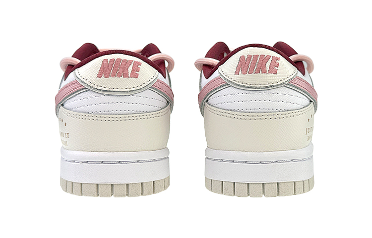 Purchase (W) ナイキ ダンク LOW 白ピンク Rebel Love (カスタム) DV1160-100(Team40-女款放肆爱白粉)