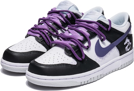 【訂製球鞋】Nike Dunk 龍年限定 紫金雙鈎 簡約春夏 熊貓 錦鯉龍鱗 小白龍 解構 低筒 板鞋 女款 白紫 Purchase 【訂製球鞋】Nike Dunk 龍年限定 紫金雙鈎 簡約春夏 熊貓 錦鯉龍鱗 小白龍 解構 低筒 板鞋 女款 白紫