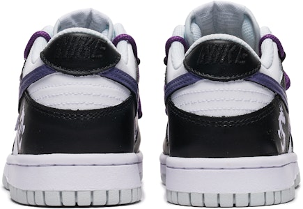 【訂製球鞋】Nike Dunk 龍年限定 紫金雙鈎 簡約春夏 熊貓 錦鯉龍鱗 小白龍 解構 低筒 板鞋 女款 白紫 Details for 【訂製球鞋】Nike Dunk 龍年限定 紫金雙鈎 簡約春夏 熊貓 錦鯉龍鱗 小白龍 解構 低筒 板鞋 女款 白紫