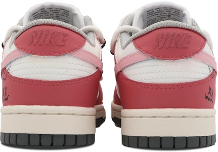 (W) 【カスタムシューズ】ウィメンズ ナイキダンクロー 'ホワイトレッドベリーグラフィティ' DD1503-117(Team53-女款小莓桃S-BOX) Purchase (W) 【カスタムシューズ】ウィメンズ ナイキダンクロー 'ホワイトレッドベリーグラフィティ' DD1503-117(Team53-女款小莓桃S-BOX)