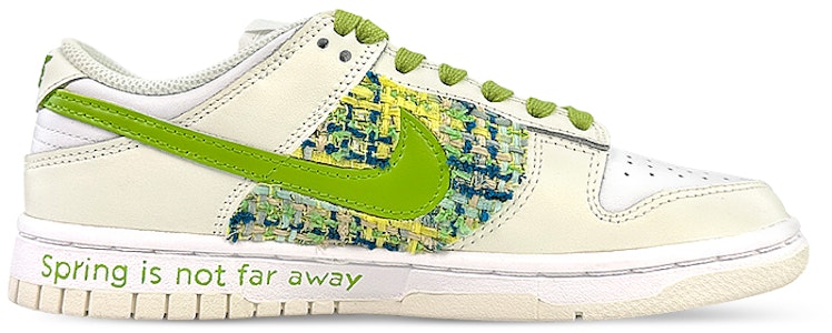 (W) 【カスタムシューズ】(女性) ナイキ ダンク ロー 'ホワイトセイル' DD1503-121(Team76-女款踏青小香风白绿) Order (W) 【カスタムシューズ】(女性) ナイキ ダンク ロー 'ホワイトセイル' DD1503-121(Team76-女款踏青小香风白绿)