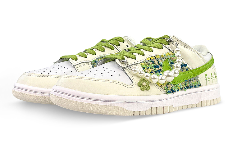 Lookbook (W) [Sneakers Kustom] Nike Dunk Low 'Putih Sail' DD1503-121(Team76-女款踏青小香风白绿)