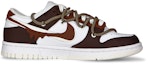 Order (W) Nike Dunk Low カスタム 白セイルチョコラバ DD1503-121(Teamfour-女款酒红S-BOX)