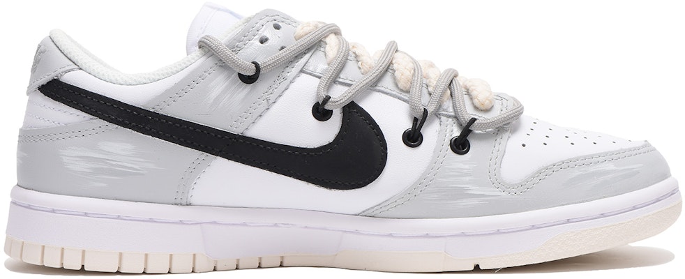 (W) 나이키 덩크 로우 '화이트 세일 디컨 - 블랙 그레이' (커스텀) DD1503-121(Team拾伍-女款黑灰飞机SBOX) Order (W) 나이키 덩크 로우 '화이트 세일 디컨 - 블랙 그레이' (커스텀) DD1503-121(Team拾伍-女款黑灰飞机SBOX)