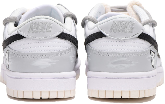 (W) 나이키 덩크 로우 '화이트 세일 디컨 - 블랙 그레이' (커스텀) DD1503-121(Team拾伍-女款黑灰飞机SBOX) Shop (W) 나이키 덩크 로우 '화이트 세일 디컨 - 블랙 그레이' (커스텀) DD1503-121(Team拾伍-女款黑灰飞机SBOX)