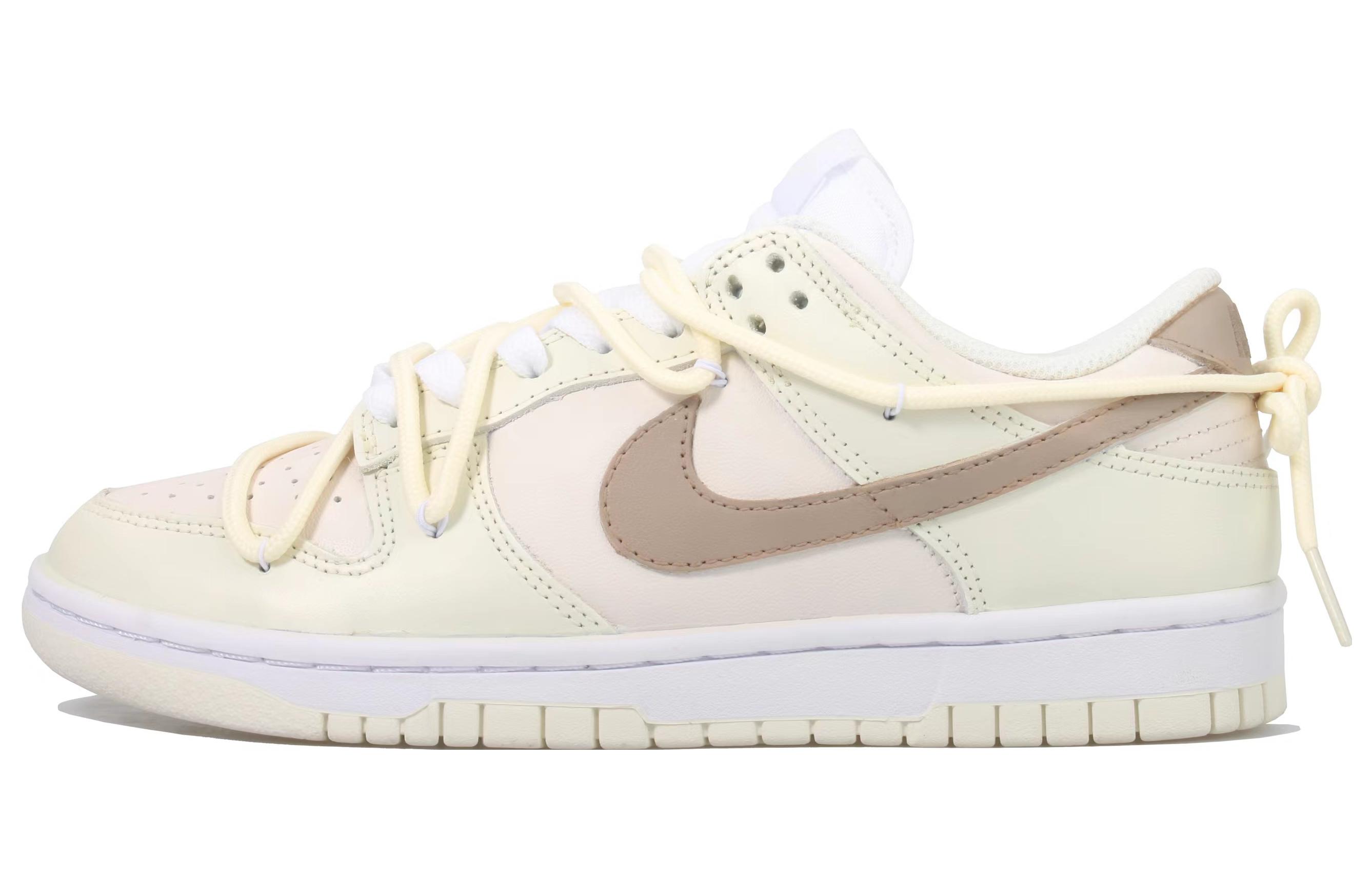 Buy (W) [Kasut Custom] Nike Dunk Low 'Putih Sail Lemon Champagne' DD1503-121(Team33-柠檬香槟-女款)