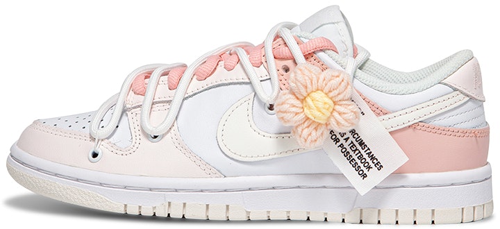 custom-shoes-women-nike-dunk-low-white-sail-sakura-pink