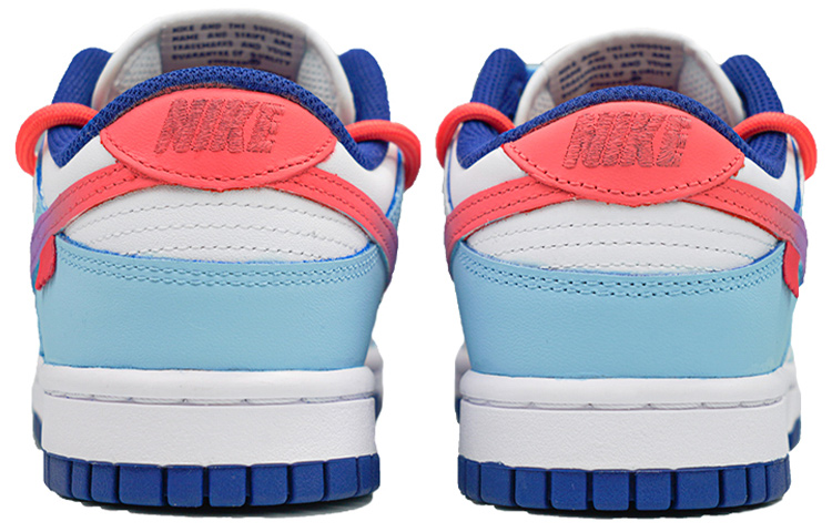 Shop (W) 나이키 덩크 로우 '화이트/레드/스카이블루' (커스텀) DD1503-119(Team27-女款棉花糖蓝白粉)