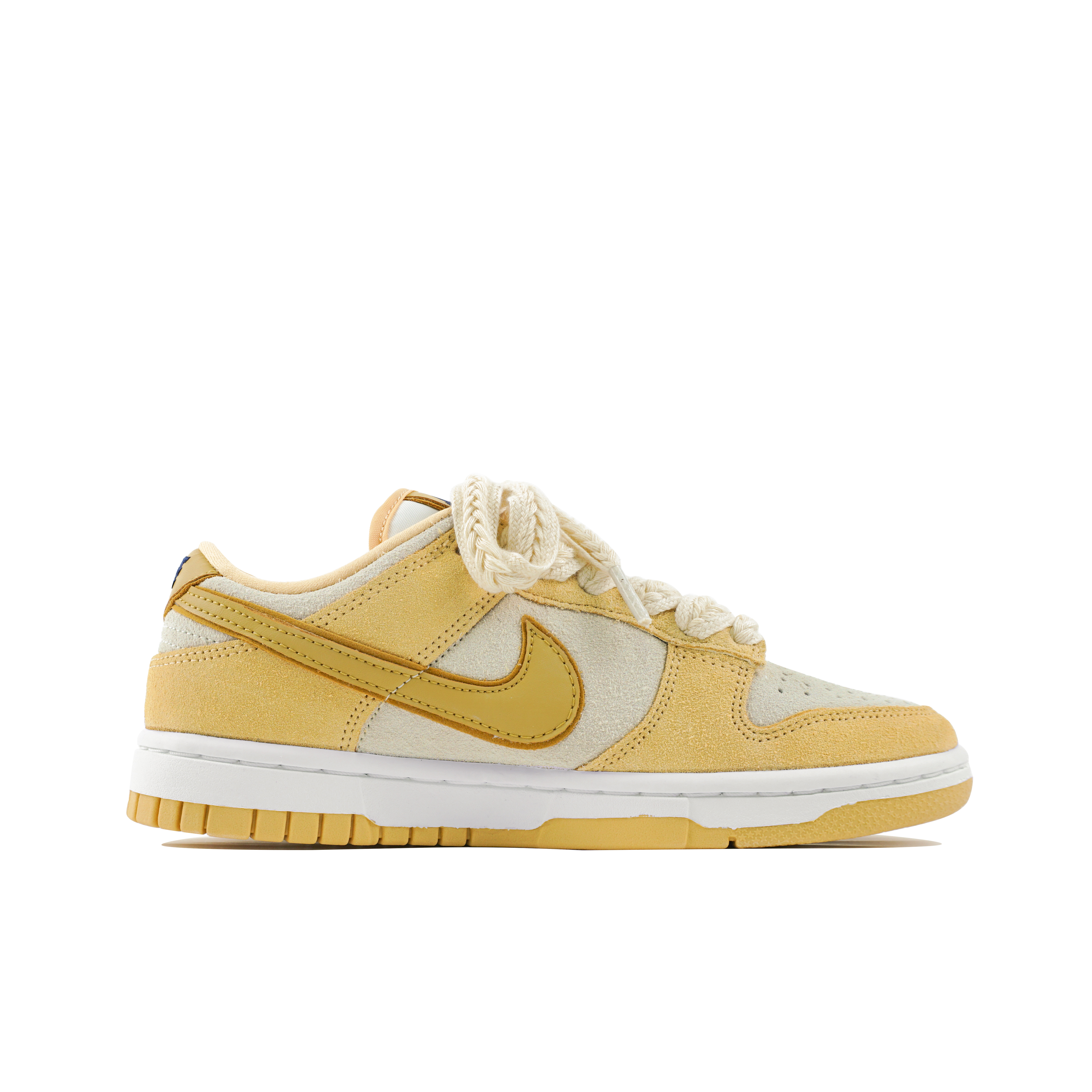 Order 【訂製球鞋】 Nike Dunk Low 玖製 Q彈起司布丁冰淇淋 可愛大橙 貓貓 想魚 卡通 低筒 板鞋 女款 白黃