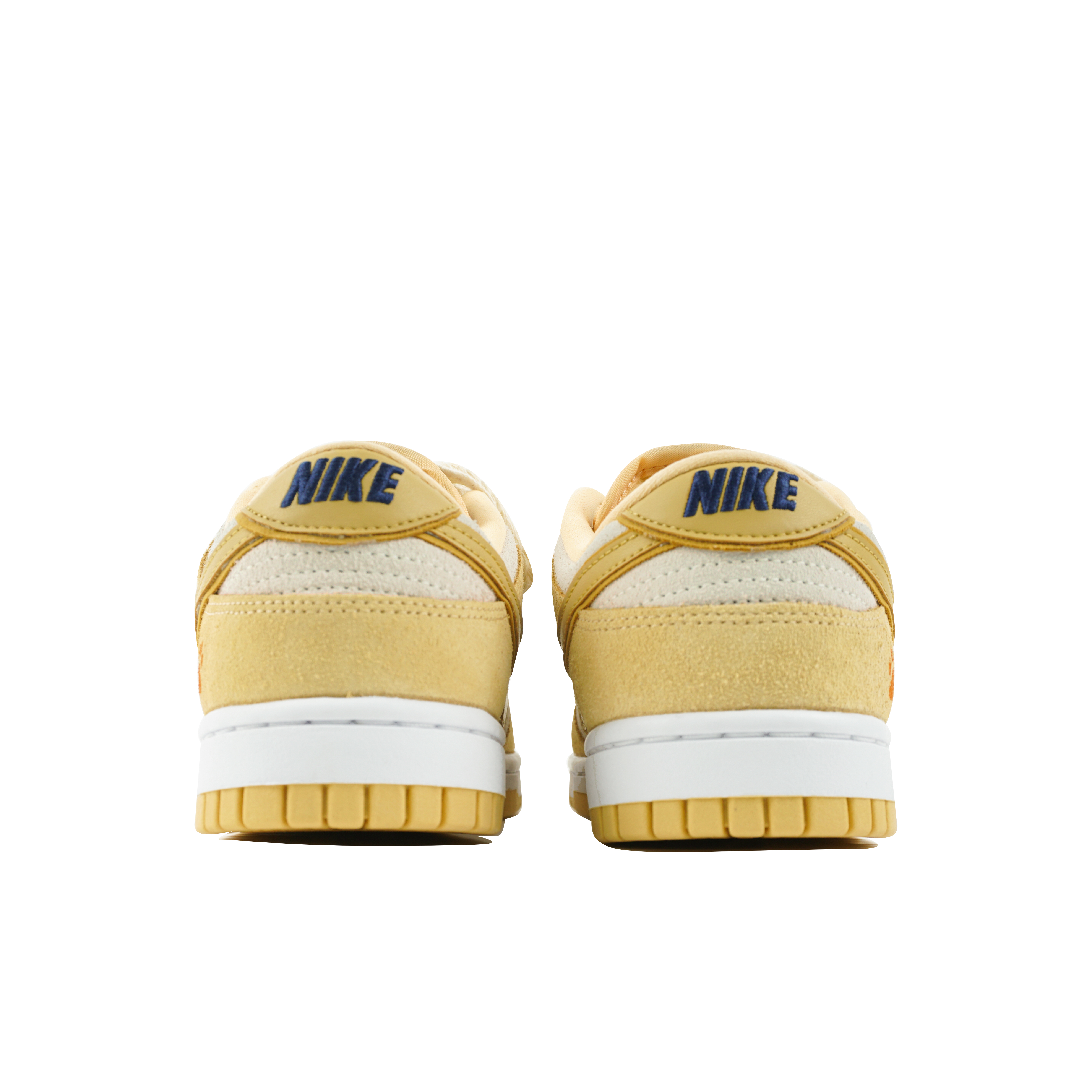 Shop 【訂製球鞋】 Nike Dunk Low 玖製 Q彈起司布丁冰淇淋 可愛大橙 貓貓 想魚 卡通 低筒 板鞋 女款 白黃