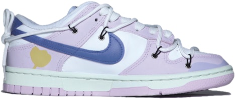 【定制球鞋】 Nike Dunk Low 星溯未來 婚鞋 冬日暖陽 淡紫 雛菊暗夜紫 低幫 板鞋 女款 藍紫白 Order 【定制球鞋】 Nike Dunk Low 星溯未來 婚鞋 冬日暖陽 淡紫 雛菊暗夜紫 低幫 板鞋 女款 藍紫白