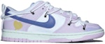 Order 【定制球鞋】 Nike Dunk Low 星溯未來 婚鞋 冬日暖陽 淡紫 雛菊暗夜紫 低幫 板鞋 女款 藍紫白