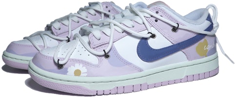 【定制球鞋】 Nike Dunk Low 星溯未來 婚鞋 冬日暖陽 淡紫 雛菊暗夜紫 低幫 板鞋 女款 藍紫白 Lookbook 【定制球鞋】 Nike Dunk Low 星溯未來 婚鞋 冬日暖陽 淡紫 雛菊暗夜紫 低幫 板鞋 女款 藍紫白
