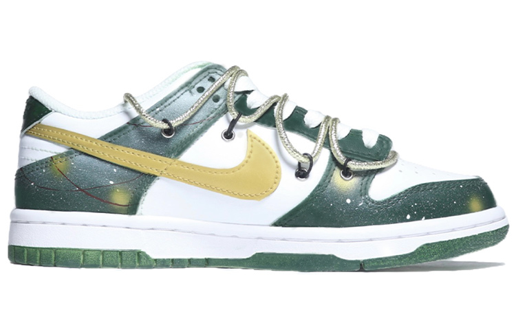 Order (W) [定制鞋款] 耐克Dunk Low '兔年凯尔特人涂鸦' DD1503-121(Team25-女款圣诞树)