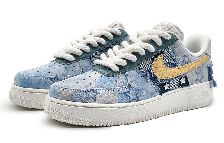 Lookbook (W) [定制鞋款] 耐克Dunk Low '黄蓝白拼接' FD0883-400(Team16-浅星牛仔布贴蓝)