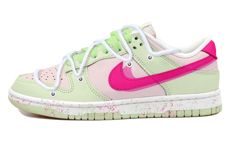 Buy (W) Zapatillas Nike Dunk Low 'Amarillo Verde Rosa Rojo Salpicadura' DD1503-600(Team拾玖-青提玫玫S-BOX)