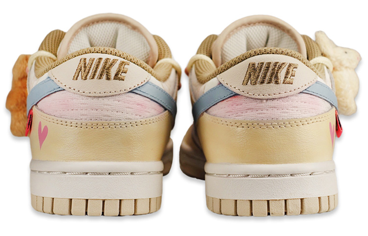 Purchase (W) [定制鞋] 耐克Dunk低帮黄粉白卡通毛绒兔子和熊 DX6060-121(TeamF-毛绒玩偶)