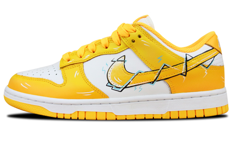 [Custom Shoes] (Women) Nike Dunk Low 'Zenitsu Agatsuma Gradient'