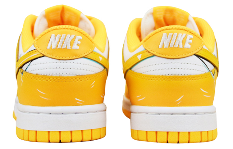 Shop (W) [定制款鞋] 耐克Dunk Low '我妻善逸渐变' DD1503-800(Team叁-女款喷绘手绘激光橙)