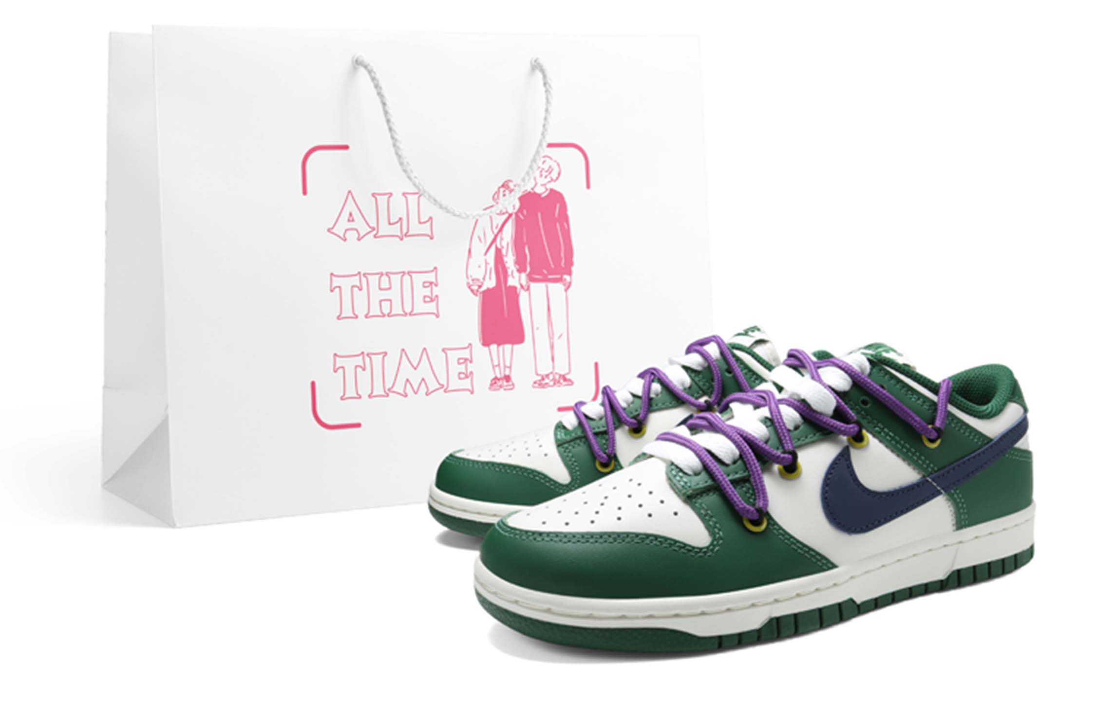 Buy (W) [定制鞋] 耐克 Dunk Low '紫气东来' DD1503-300(Team36-女款紫气东来QD)