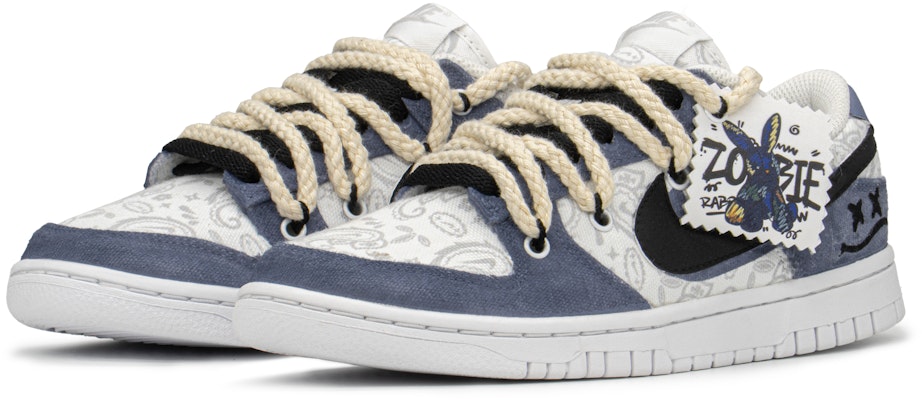 【定制球鞋】 Nike Dunk Low FZBB 減齡禮盒 殭屍兔 塗鴉 低幫 板鞋 女款 紫黑 Lookbook 【定制球鞋】 Nike Dunk Low FZBB 減齡禮盒 殭屍兔 塗鴉 低幫 板鞋 女款 紫黑