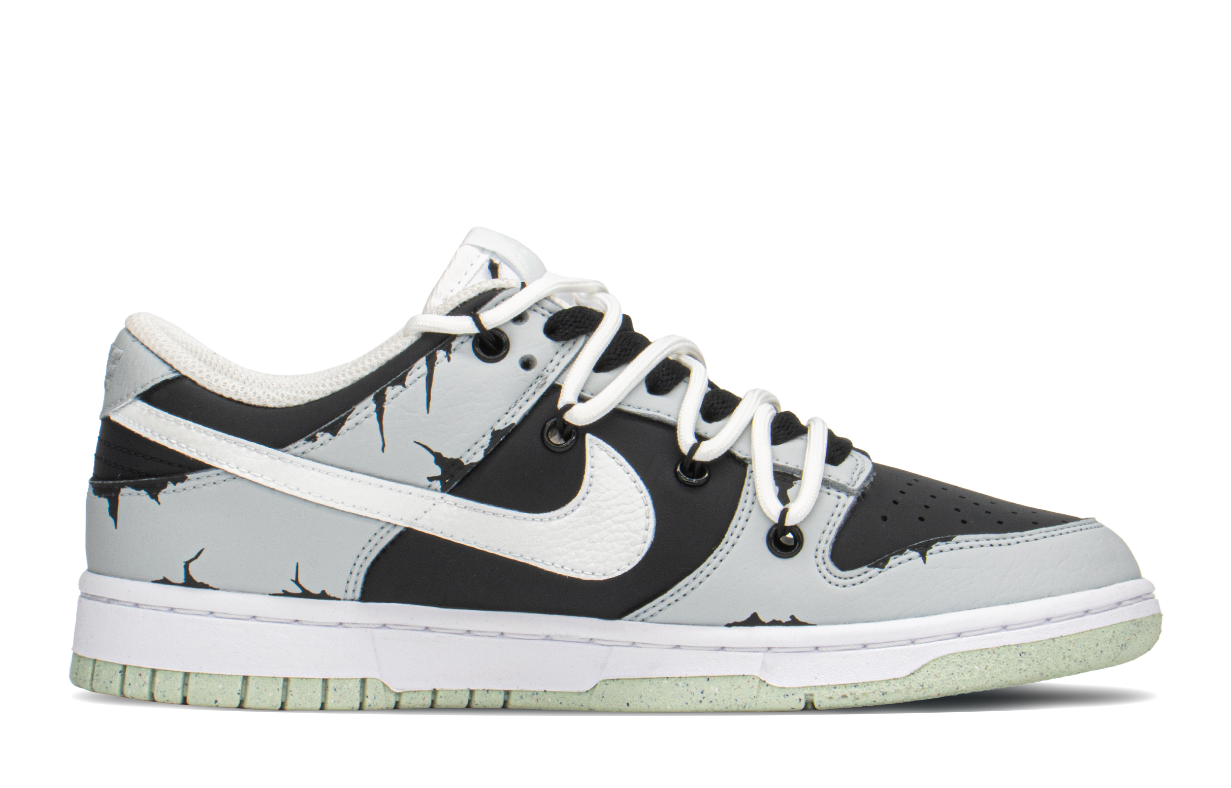 Order (W) 나이키 덩크 로우 블루 화이트 골드 '크리스마스 선물' (48 characters) DN1431-102(TeamA-DK心脏女S-BOX)