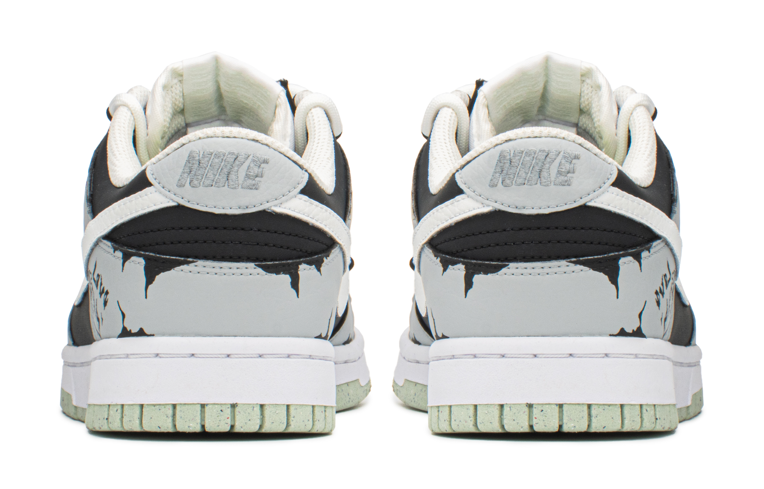 Shop (W) 나이키 덩크 로우 블루 화이트 골드 '크리스마스 선물' (48 characters) DN1431-102(TeamA-DK心脏女S-BOX)