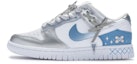 Buy (W) Nike Dunk Low Personalizadas "Dulzura Azul" #811 DH4403-700(Team80-女款七夕blue白蓝银)