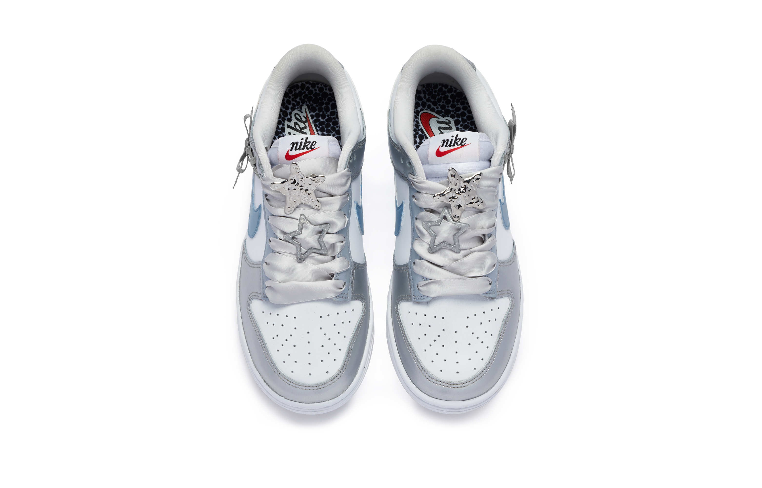 Shop (W) Nike Dunk Low Personalizadas "Dulzura Azul" #811 DH4403-700(Team80-女款七夕blue白蓝银)