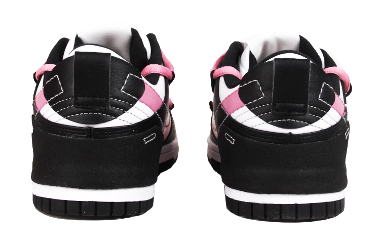 Purchase (W) [Sepatu Kustom] Nike Dunk Low Disrupt 2 'Hitam Putih Merah Muda' DV4024-002(TeamJ-解构熊猫黑粉女款)