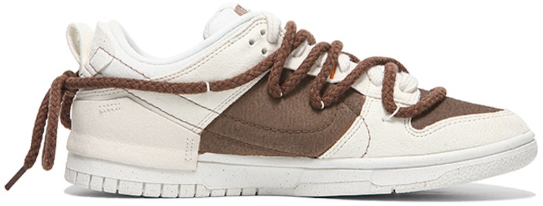 【定製球鞋】Nike Dunk Low Disrupt 2 NO.205定製 小羊 解構綁帶低筒 復古 休閒板鞋 女款 米棕 Order 【定製球鞋】Nike Dunk Low Disrupt 2 NO.205定製 小羊 解構綁帶低筒 復古 休閒板鞋 女款 米棕