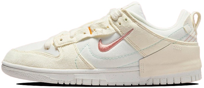 【定製球鞋】Nike Dunk Low Disrupt 2 NO.205定製 小羊 解構綁帶低筒 復古 休閒板鞋 女款 米棕 Sizing 【定製球鞋】Nike Dunk Low Disrupt 2 NO.205定製 小羊 解構綁帶低筒 復古 休閒板鞋 女款 米棕