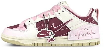 (W) 나이키 덩크 로우 디스럽트 2 '심전도 그라데이션 블러쉬' (커스텀) FD4617-667(Team116-女心电图) Buy (W) 나이키 덩크 로우 디스럽트 2 '심전도 그라데이션 블러쉬' (커스텀) FD4617-667(Team116-女心电图)