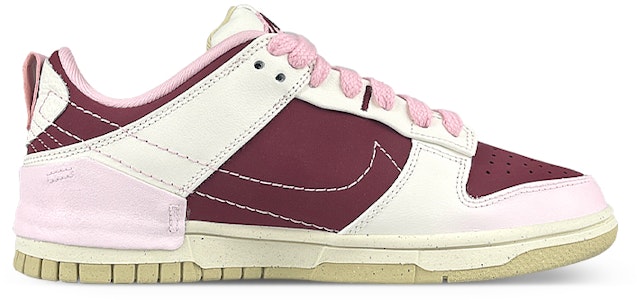 【訂製球鞋】 Nike Dunk Low Disrupt 2 心電圖 漸變腮紅 防滑 低筒 運動鞋 女款 白粉 Order 【訂製球鞋】 Nike Dunk Low Disrupt 2 心電圖 漸變腮紅 防滑 低筒 運動鞋 女款 白粉