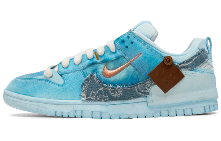Buy (W) 【カスタムシューズ】(女性用) ナイキ ダンク ロー ディスラプト 2 'ペイルアイボリー' DH4402-100(Teamfour-女款腰果花蓝色)