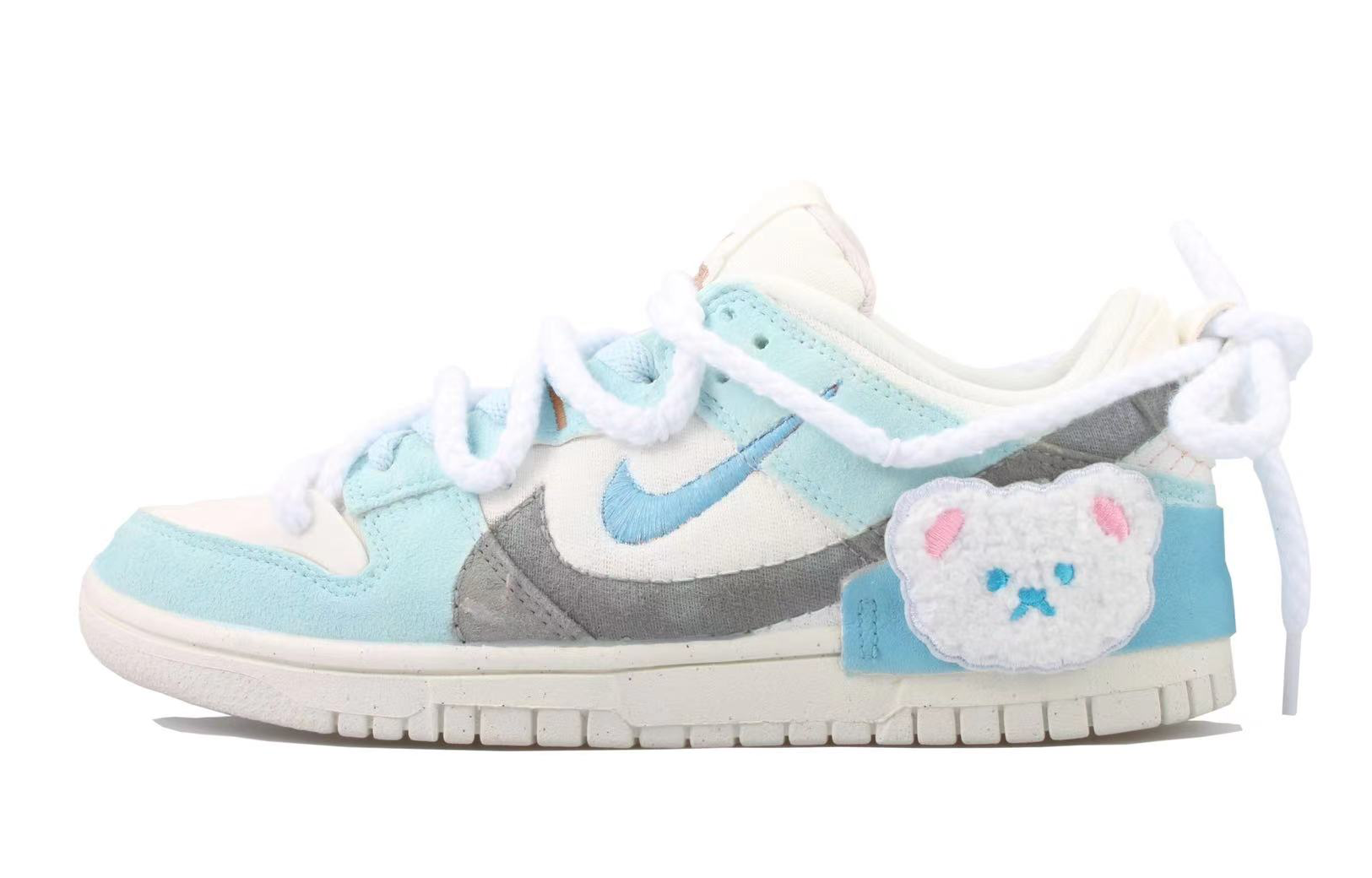 Buy (W) Nike Dunk Low Disrupt 2 "Pale Ivory" Oso DH4402-100(Team33-女款-海盐小熊-蓝白)