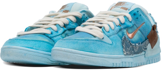(W) 【カスタムシューズ】(女性用) ナイキ ダンク ロー ディスラプト 2 'ペイルアイボリー' DH4402-100(Teamfour-女款腰果花蓝色) Lookbook (W) 【カスタムシューズ】(女性用) ナイキ ダンク ロー ディスラプト 2 'ペイルアイボリー' DH4402-100(Teamfour-女款腰果花蓝色)