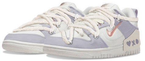 (W) 나이키 덩크 로우 디스럽트 2 '아이보리 퍼플 타로' (커스텀) DH4402-100(TeamY-男女款复古紫薯芋泥白紫) Lookbook (W) 나이키 덩크 로우 디스럽트 2 '아이보리 퍼플 타로' (커스텀) DH4402-100(TeamY-男女款复古紫薯芋泥白紫)