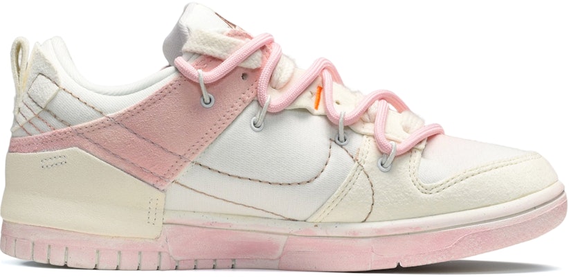 (W) 나이키 덩크 로우 디스럽트 2 '썸머 로즈 핑크' (커스텀) DH4402-100(TeamE-女款粉色猪猪粉白黄) Order (W) 나이키 덩크 로우 디스럽트 2 '썸머 로즈 핑크' (커스텀) DH4402-100(TeamE-女款粉色猪猪粉白黄)