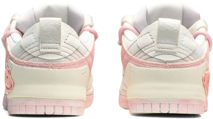 (W) 나이키 덩크 로우 디스럽트 2 '썸머 로즈 핑크' (커스텀) DH4402-100(TeamE-女款粉色猪猪粉白黄) Shop (W) 나이키 덩크 로우 디스럽트 2 '썸머 로즈 핑크' (커스텀) DH4402-100(TeamE-女款粉色猪猪粉白黄)