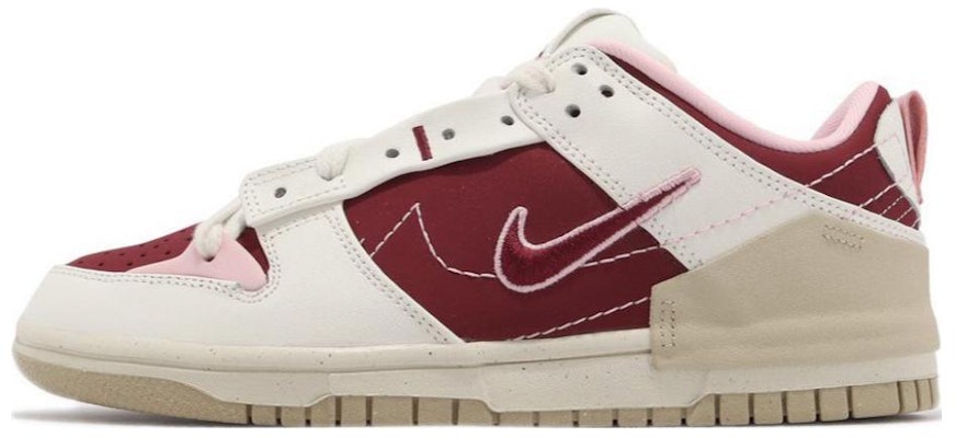 (W) 나이키 덩크 로우 디스럽트 2 '발렌타인 체리' (커스텀) FD4617-667(Team柒-女款2解构樱桃SBOX) Details for (W) 나이키 덩크 로우 디스럽트 2 '발렌타인 체리' (커스텀) FD4617-667(Team柒-女款2解构樱桃SBOX)