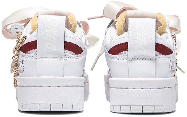 (W) 나이키 덩크 로우 디스럽트 '앨리스 발렌타인' (커스텀) DO5219-111(Teamfour-女款爱丽丝) Purchase (W) 나이키 덩크 로우 디스럽트 '앨리스 발렌타인' (커스텀) DO5219-111(Teamfour-女款爱丽丝)