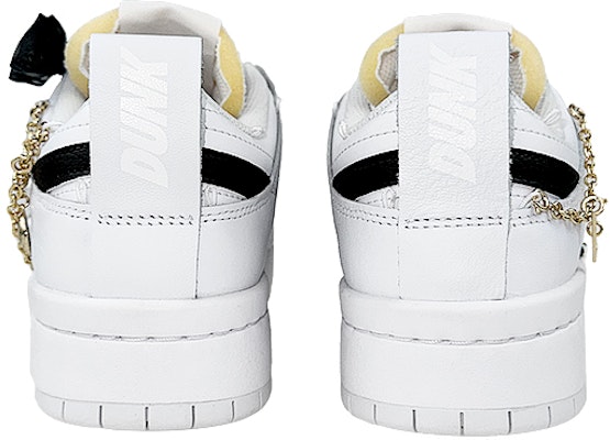 (W) 나이키 덩크 로우 디스럽트 '블랙 화이트 패치워크 기프트 세트' (shortened: 덩크 로우 디스럽트 패치워크 세트) DO5219-111(Team叁-女款黑白小香SBOX) Purchase (W) 나이키 덩크 로우 디스럽트 '블랙 화이트 패치워크 기프트 세트' (shortened: 덩크 로우 디스럽트 패치워크 세트) DO5219-111(Team叁-女款黑白小香SBOX)