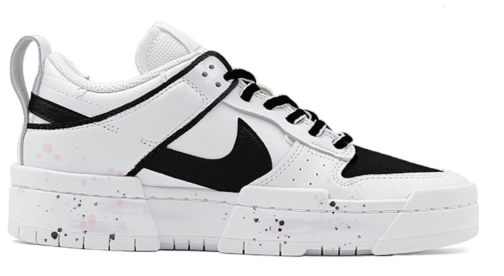 (W) Nike Dunk Low Disrupt "Chanel" Negras/Blancas (Personalizadas) DO5219-111(TeamS-小香风叠钩S-BOX) Order (W) Nike Dunk Low Disrupt "Chanel" Negras/Blancas (Personalizadas) DO5219-111(TeamS-小香风叠钩S-BOX)