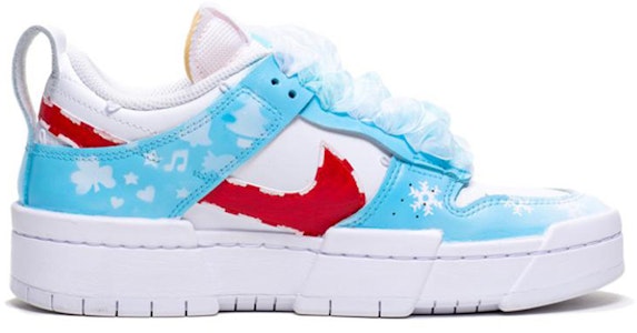 (W) Nike Dunk Low Disrupt "Bastón de Caramelo" (Personalizadas) DO5219-111(Team柒-女款轻纱圣诞雪花SBOX) Order (W) Nike Dunk Low Disrupt "Bastón de Caramelo" (Personalizadas) DO5219-111(Team柒-女款轻纱圣诞雪花SBOX)
