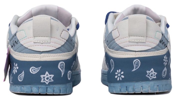 (W) 나이키 덩크 로우 디스럽트 '페이즐리 블루 트레이스' (커스텀) DH4402-100(TeamM-男女款腰果花蓝迹白蓝) Shop (W) 나이키 덩크 로우 디스럽트 '페이즐리 블루 트레이스' (커스텀) DH4402-100(TeamM-男女款腰果花蓝迹白蓝)
