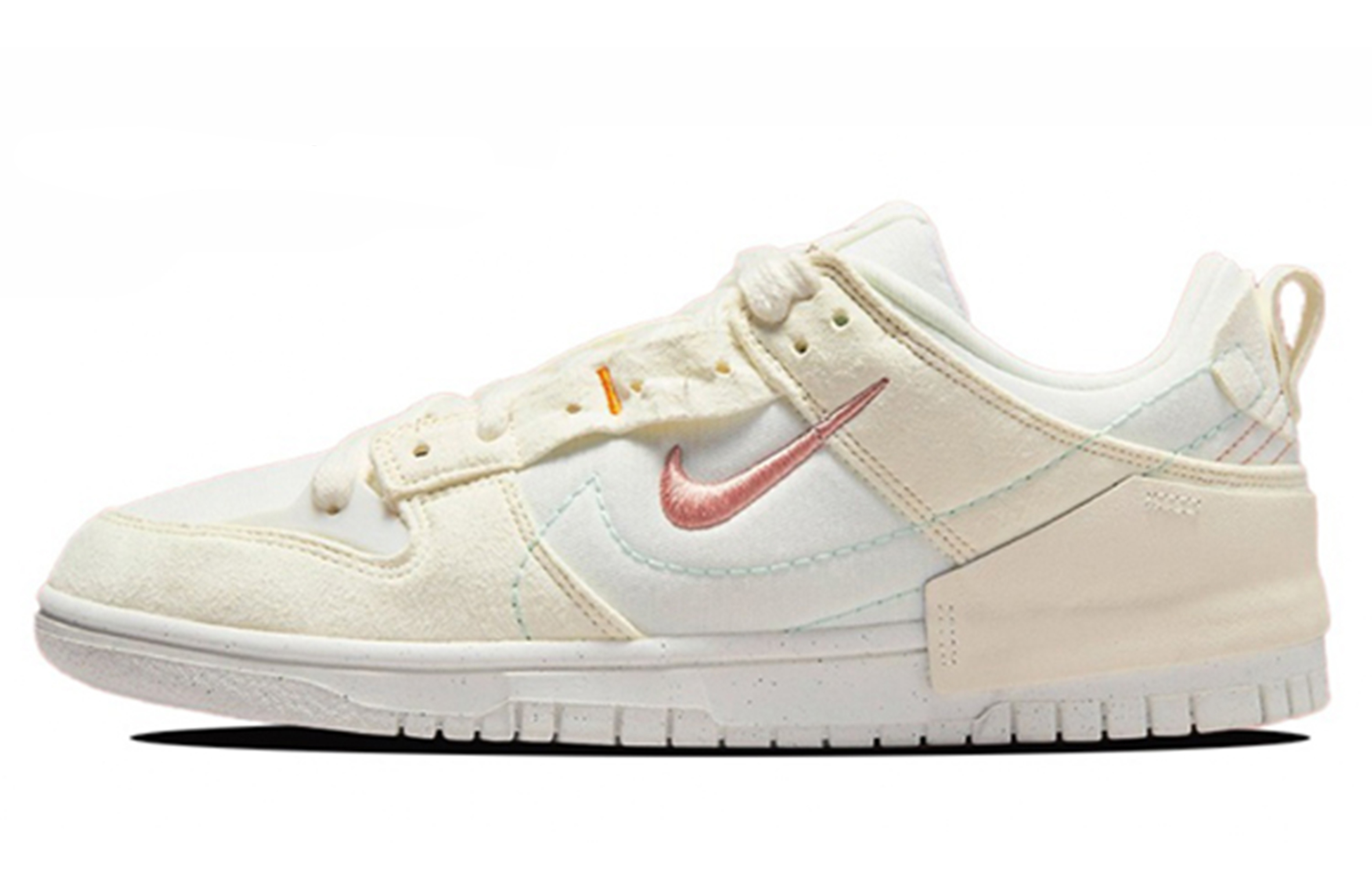 Purchase 【定制球鞋】Nike Dunk Low Disrupt "Pale Ivory" 達芬奇定制 改造主題定制 腰果花綠跡 低筒 板鞋 女款 綠白